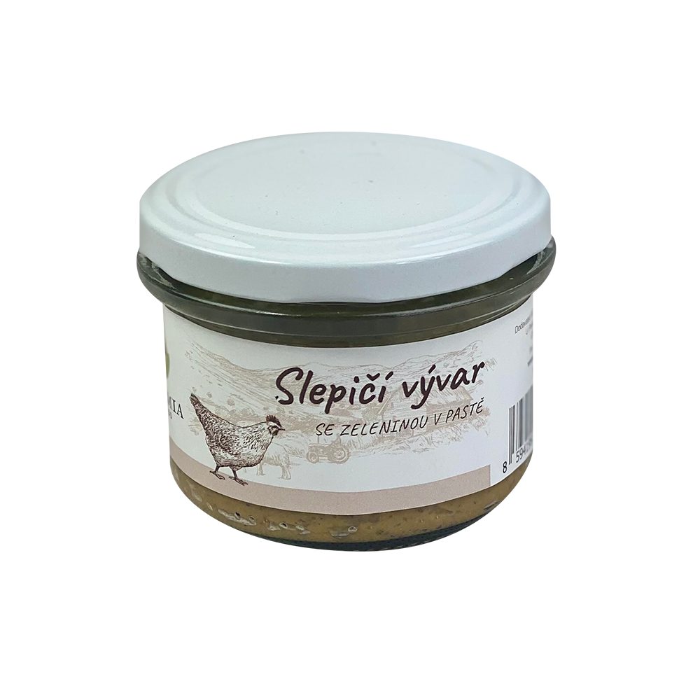 BOHEMIA Slepičí vývar se zeleninou v pastě 180g