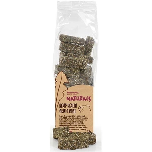Rosewood Naturals GF Hemp - Skin&Coat, konopné, kůže a srst 75g