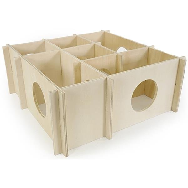 Bludiště pro křečky dřevo Rosewood