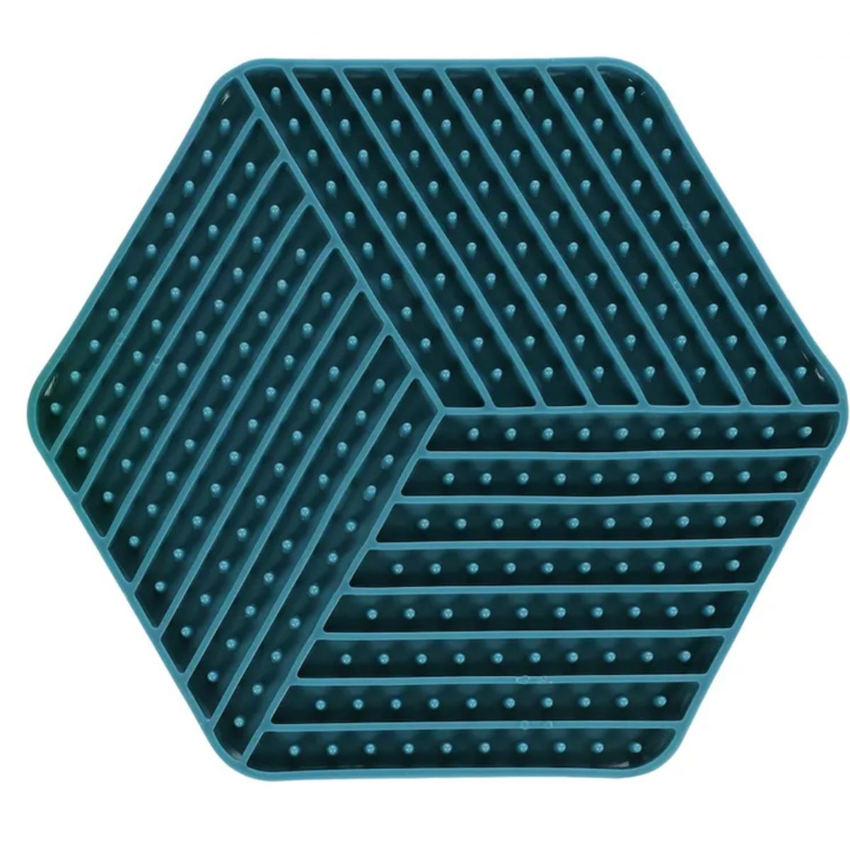 Lízací podložka Flamingo Leki - Modrá