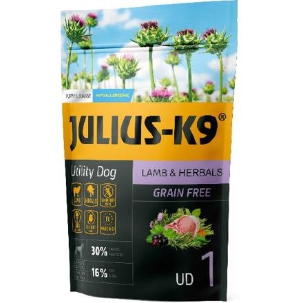 Julius K-9 PUPPY&JUNIOR LAMB&HERBALS 340g