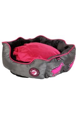 Pelech Running Oval Bed L růžovošedá Kiwi