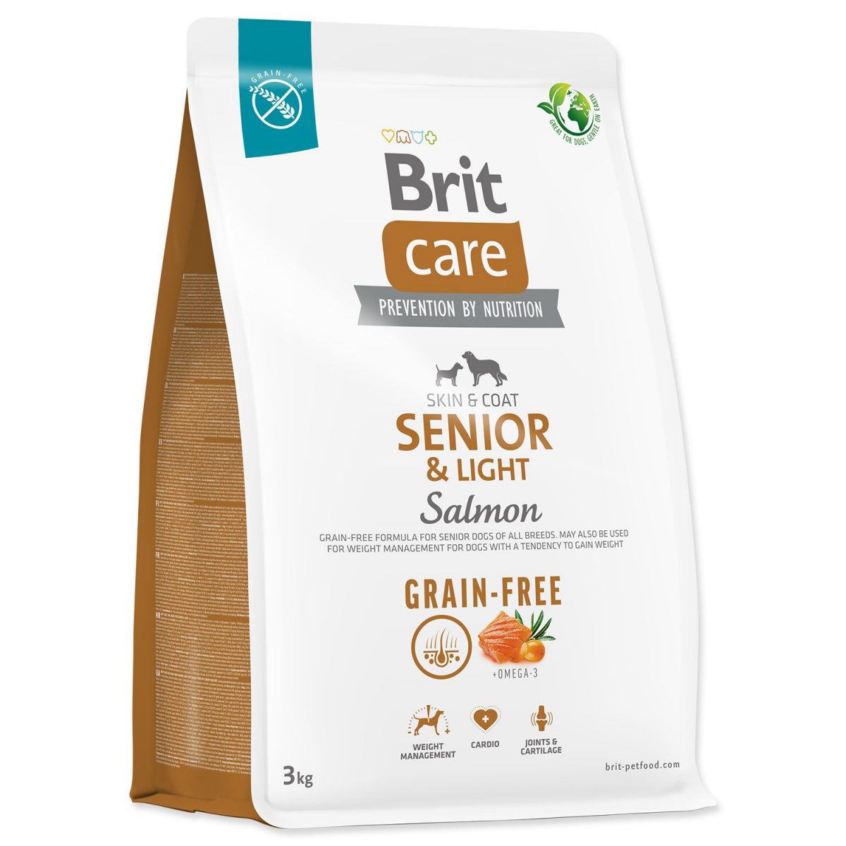 Brit Care Dog Grain-free Senior&Light 3kg
