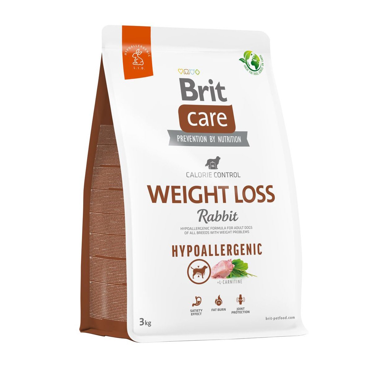 Brit Care Dog Hypoallergenic Weight Loss 3kg