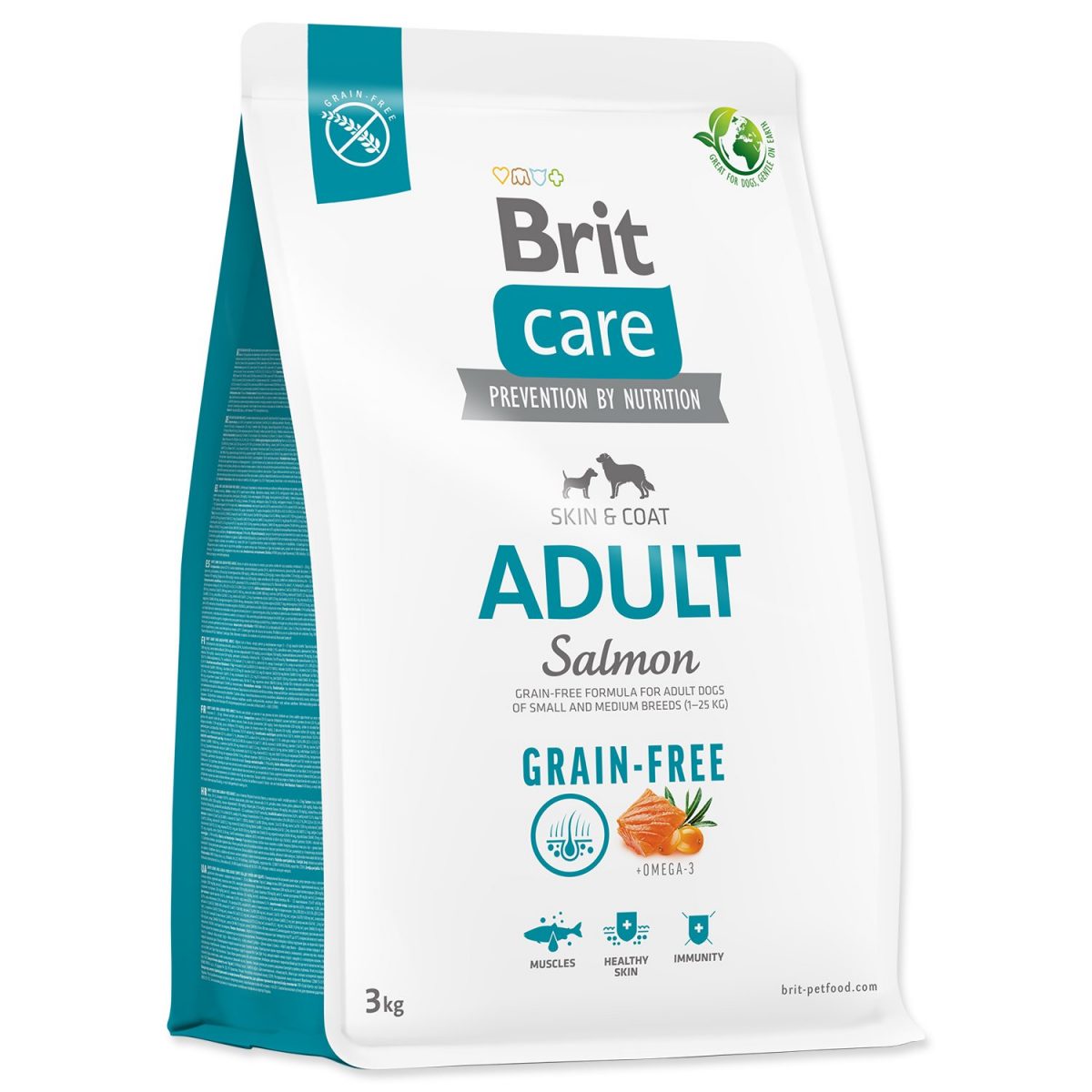 Brit Care Dog Grain-free Adult Salmon 3 kg