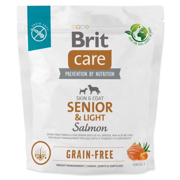 Brit Care Dog Grain-free Senior&Light 1kg