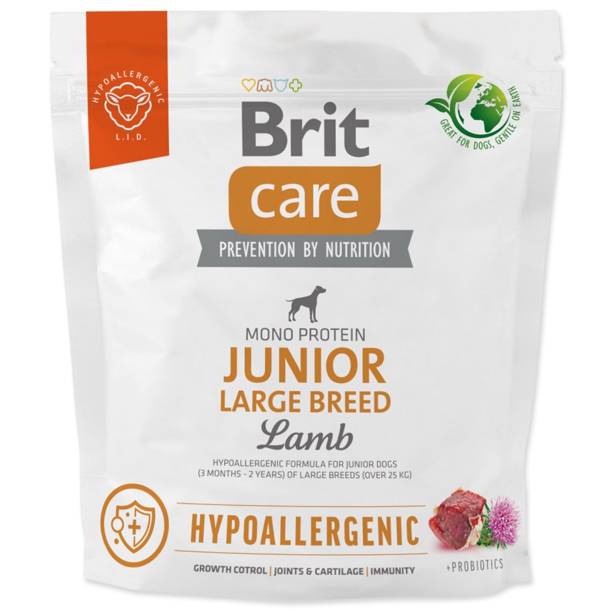 Brit Care Dog Hypoallergenic Junior Large Breed 1 kg