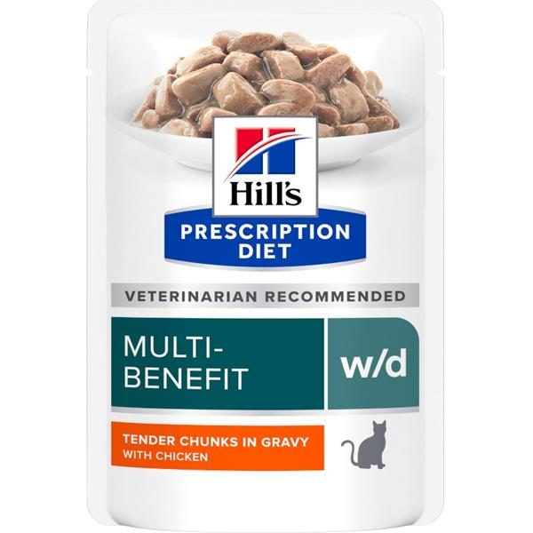 Hill´s Prescription Diet W/D Chicken 12 x 85 g