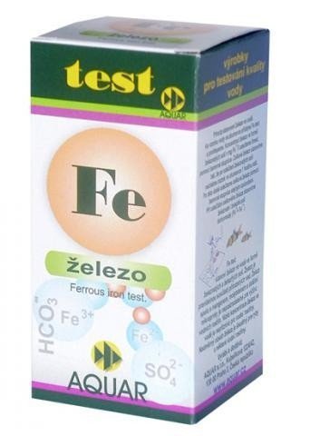 Aquar test Fe (železo)