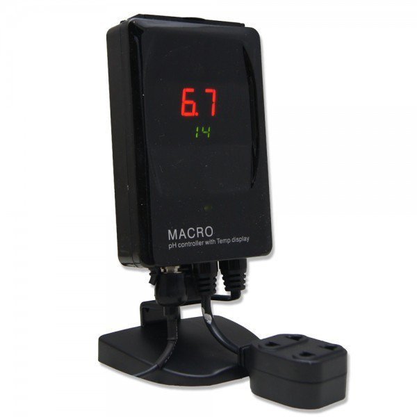 Macro Aqua pH kontrolér s měřičem teploty