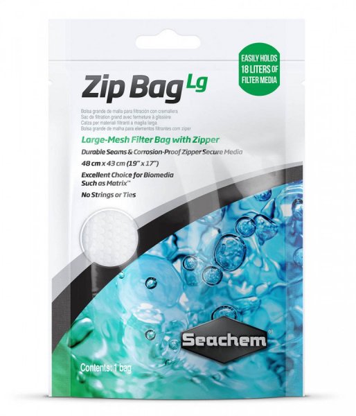 Seachem Zip Bag Large
