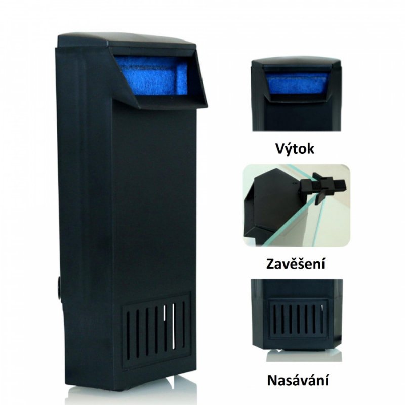 UP Aqua Vnitřní závěsný filtr 500 l/h