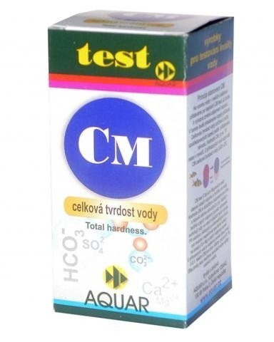 Aquar test CM (celková tvrdost) 20 ml