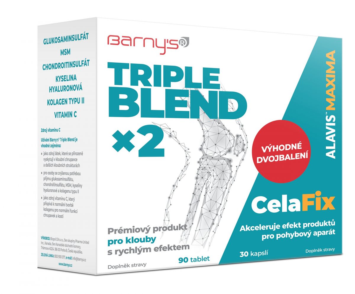 Barny´s Triple Blend ×2 90 tablet+30 kapslí