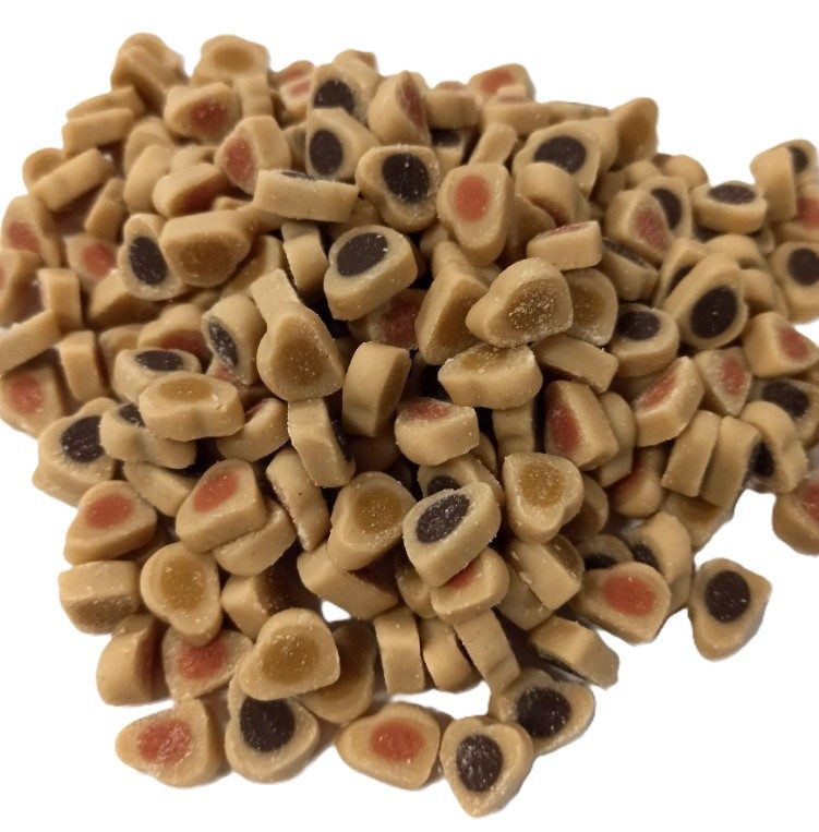 SRDCE MIX barevný 500g - poloměkký pamlsek