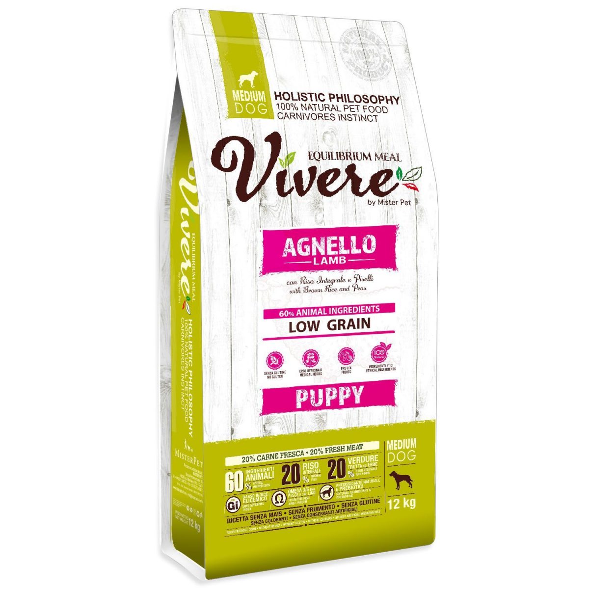 Vivere Puppy Lamb 12 kg