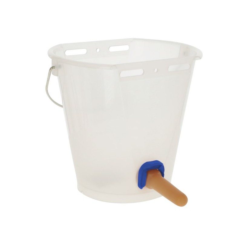 Kbelík napájecí plastový 8l, s FixClip ventilem nové generace a cucákem