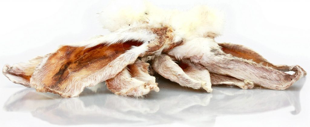 Pets Best, králičí uši se srstí, 90 g