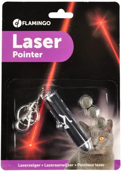 Hračka cat Laser Dot Flamingo
