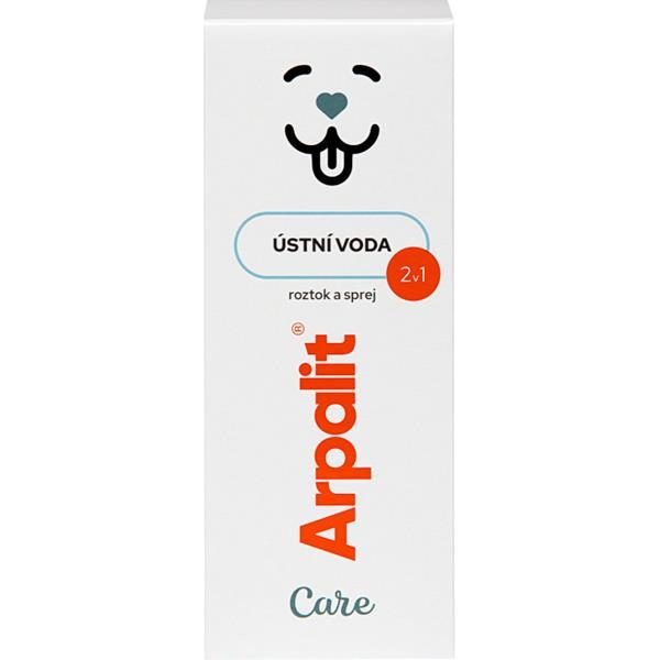 Arpalit Care Ústní voda 2v1, roztok a sprej 250 ml