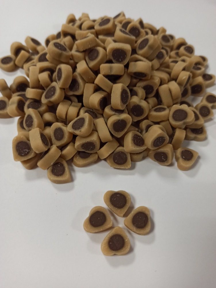 SRDCE DUO jehněčí 500g - poloměkký pamlsek