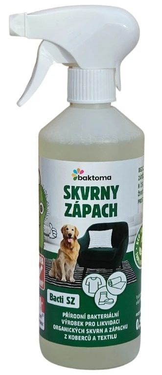 Baktoma Bacti SZ bakterie na skvrny a zápach 0,5 l