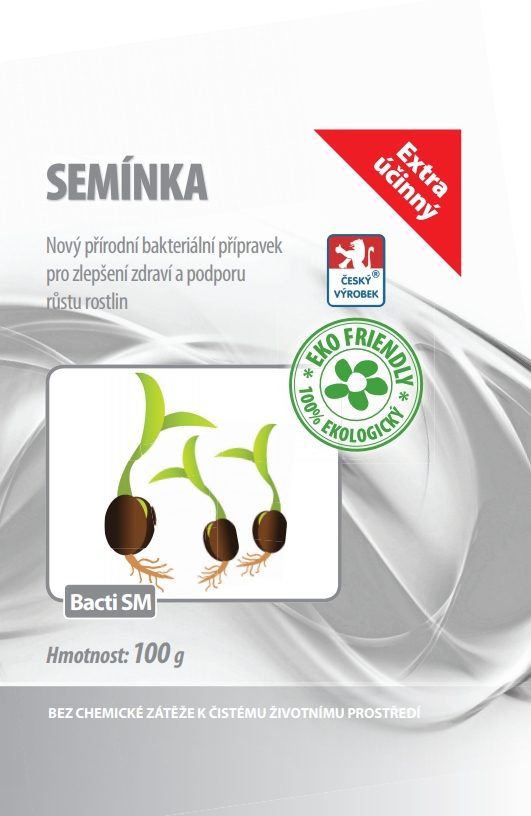 Baktoma Stimulátor zdraví rostlin pro semínka Bacti SM 100 g