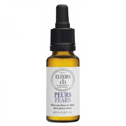Elixirs de Bach Bachovy BIO květové esence - strach a bázlivost balení 20 ml