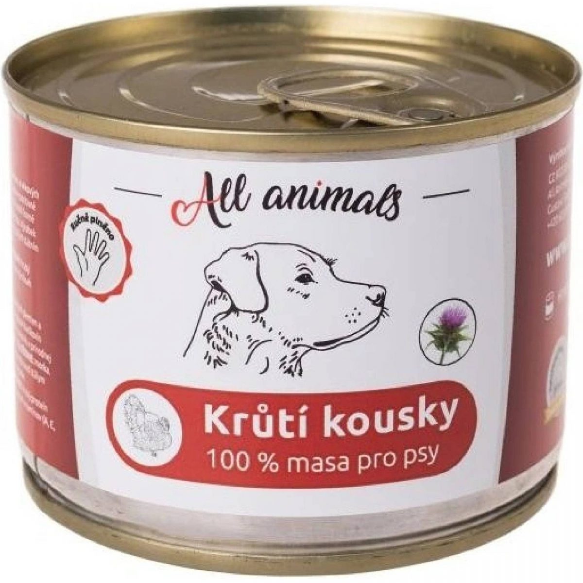 All Animals DOG Krůtí kousky 200g
