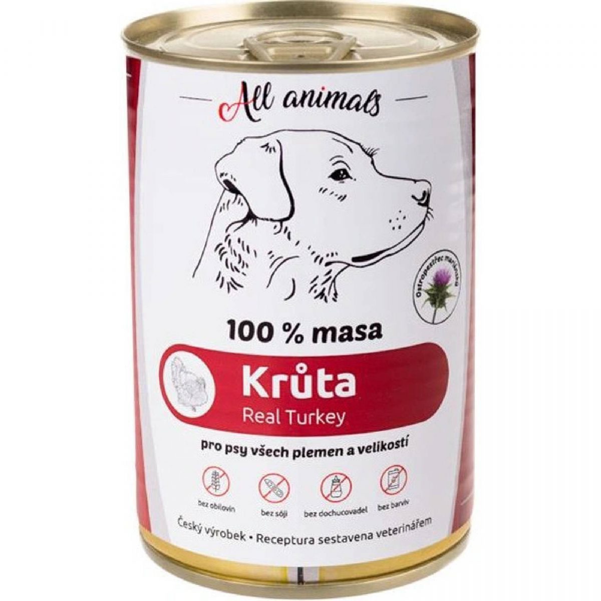 All Animals DOG Krůtí mleté 400g