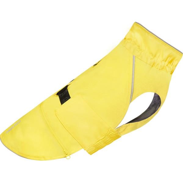 Obleček pláštěnka Canada Pooch žlutá XS