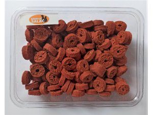 Salač KROUŽKY lososové poloměkké -  500g