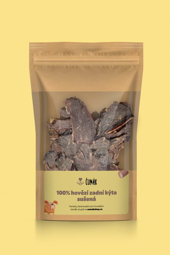 Čumák 100% hovězí zadní kýta sušená 50 g