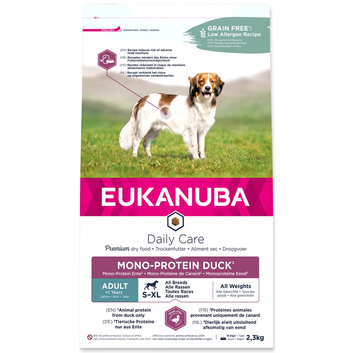 Eukanuba Daily Care Adult Mono Protein Duck 2,3kg