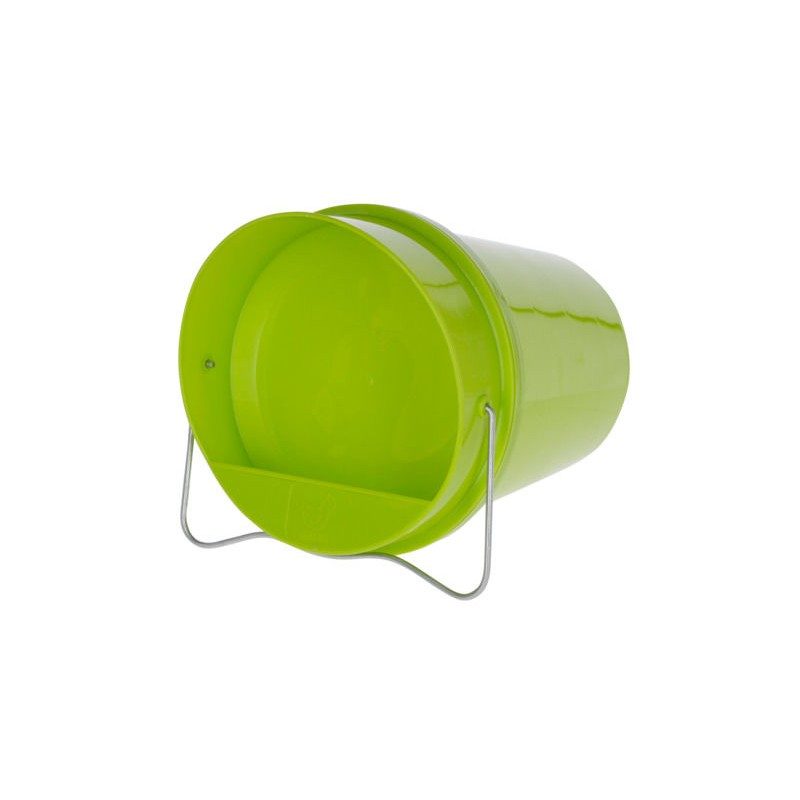 Kbelíková napáječka plast, zelená 6 l