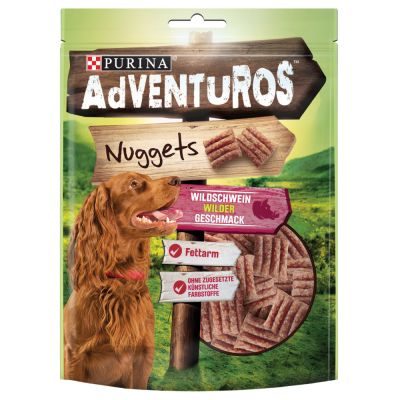 ADVENTUROS Nuggets 300g s kančí příchutí