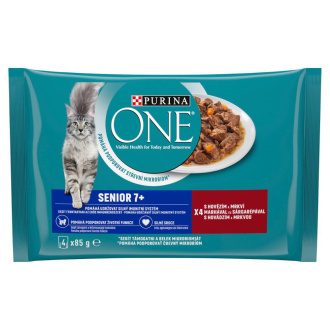 PURINA ONE Senior Multipack 4x85g
