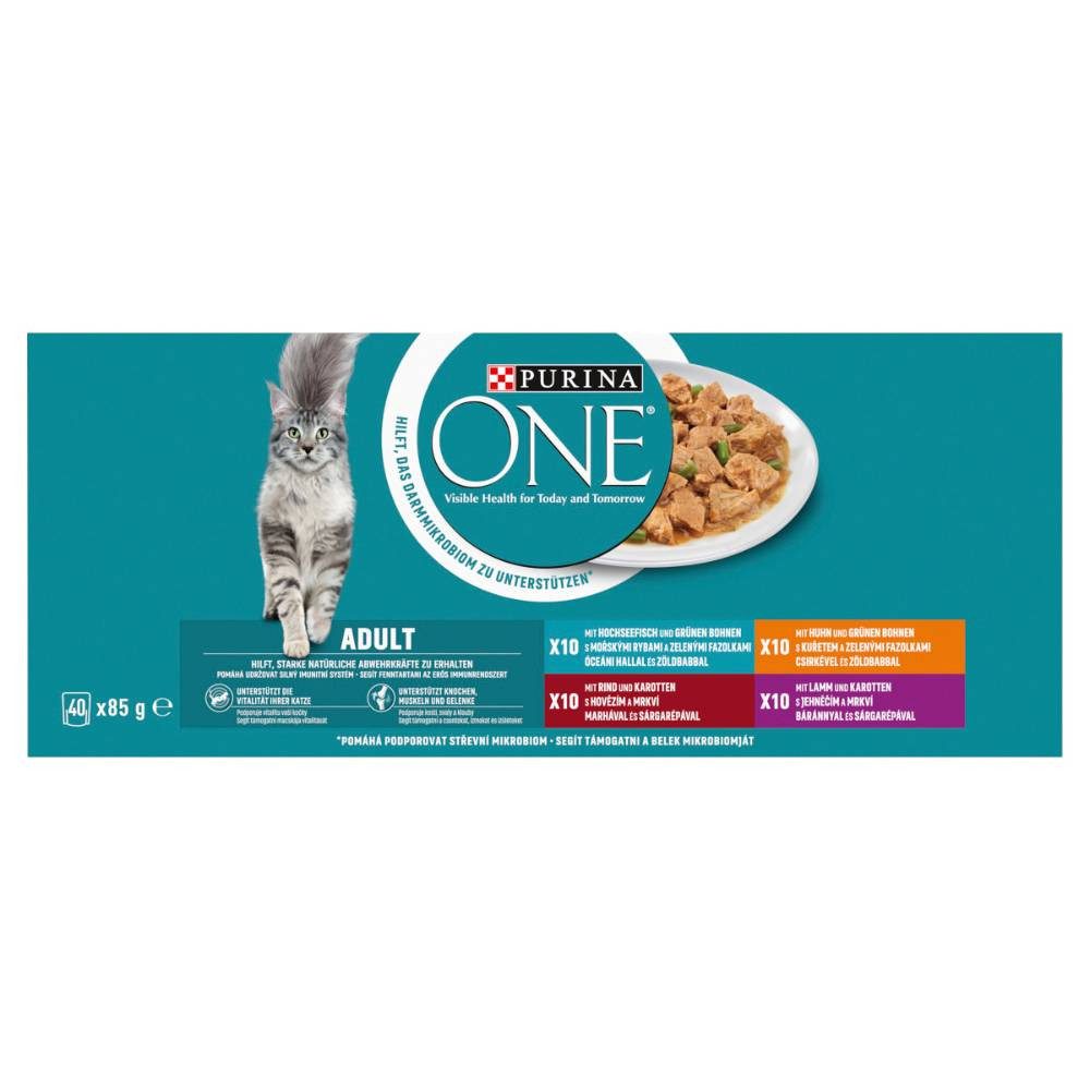 PURINA ONE Adult Multipack 40x85g