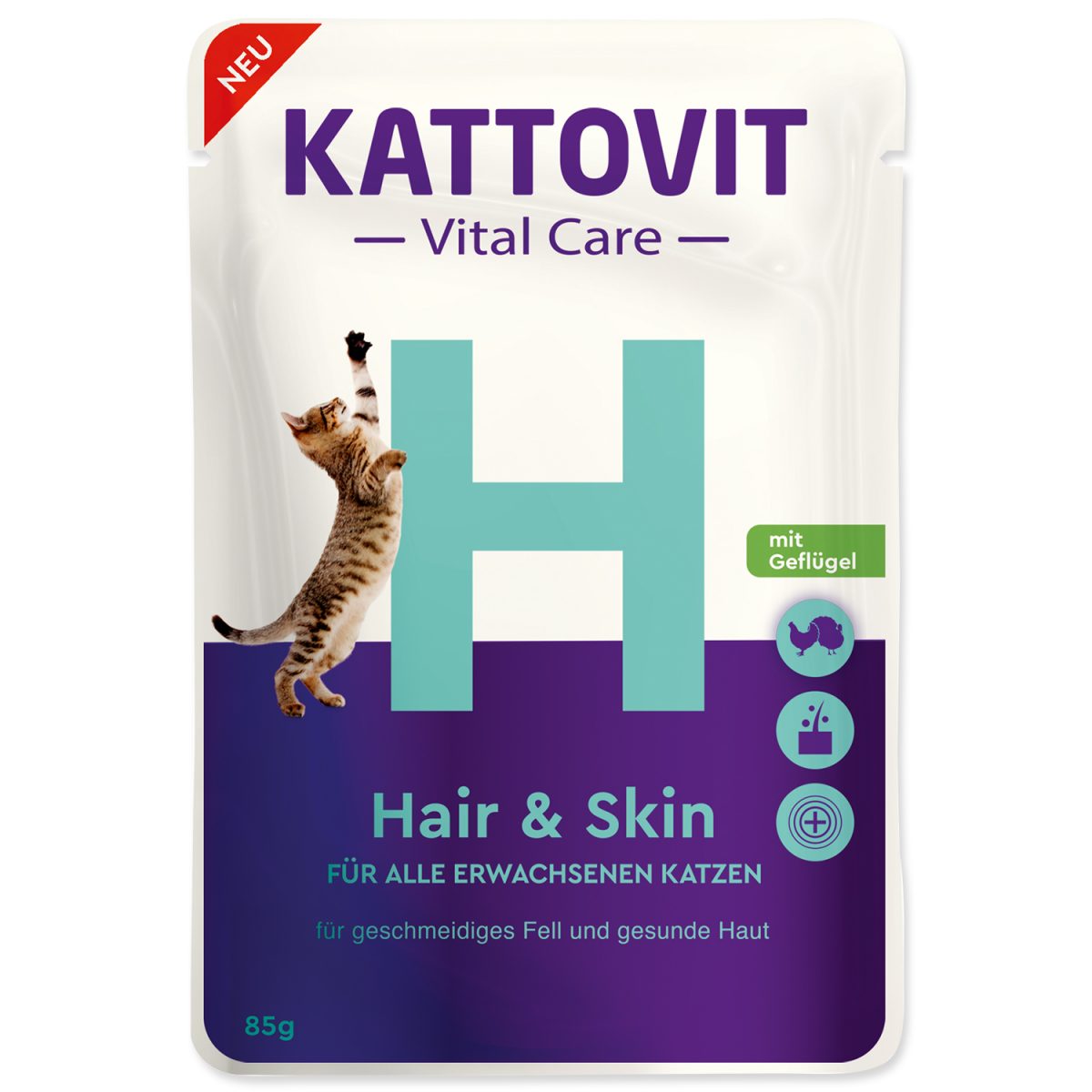Kapsička KATTOVIT VITAL CARE  Hair & Skin 85g