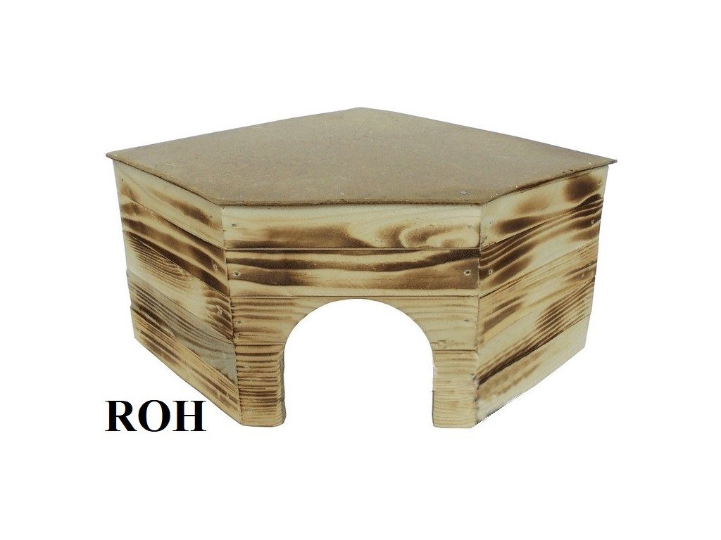 Dřevěná budka Roh 5 KRÁLÍK