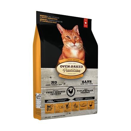 Oven Baked Tradition Senior/Weight Management Cat Chicken 4,54 kg