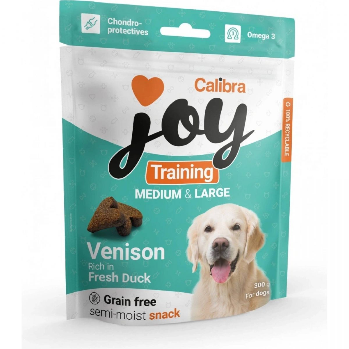 Calibra Joy Dog Training M&L Venison&Duck 300g