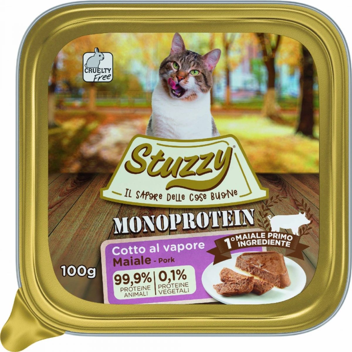 Stuzzy Cat konz. Adult Monoprot. vepřové 100g