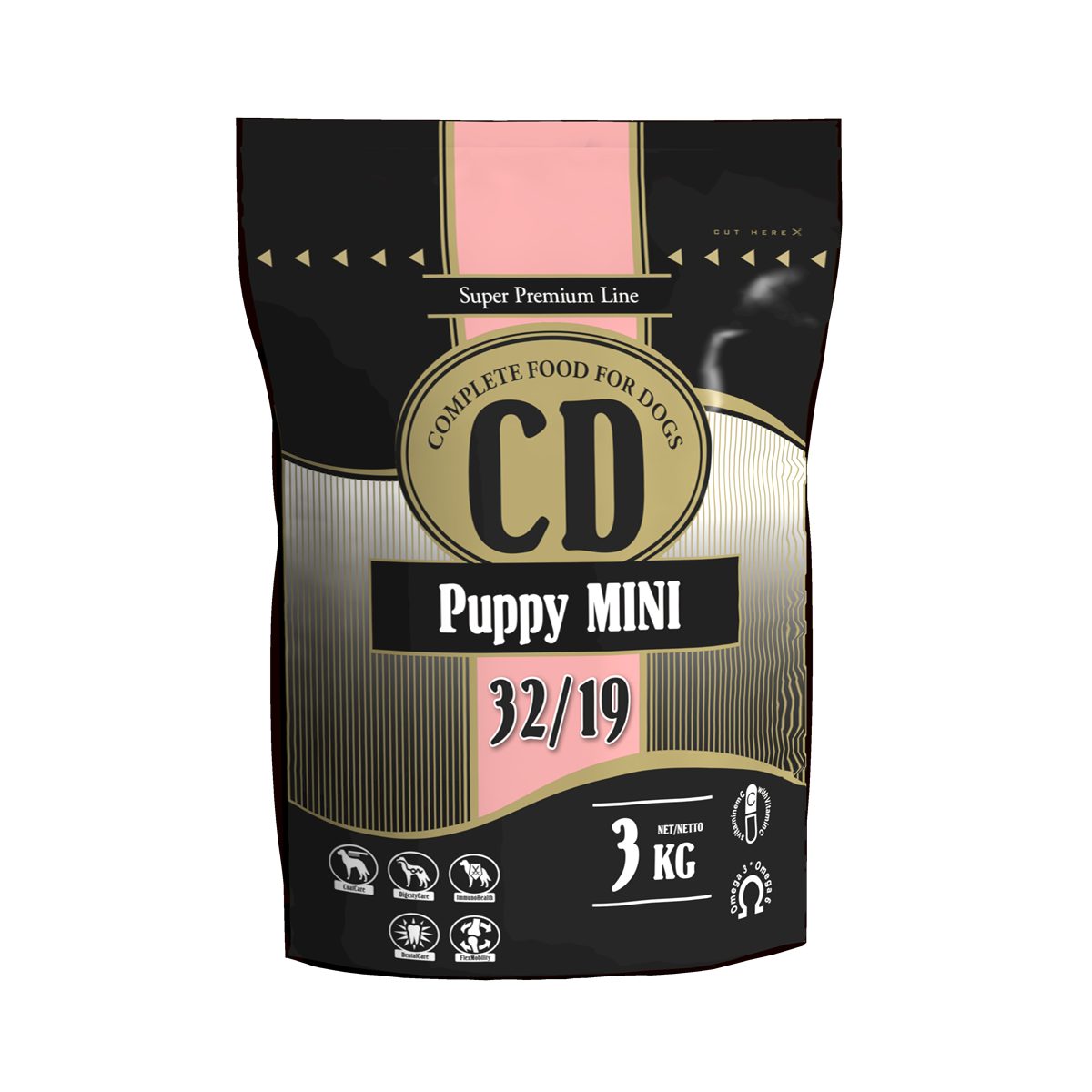 DELIKAN CD Puppy Mini 3 kg