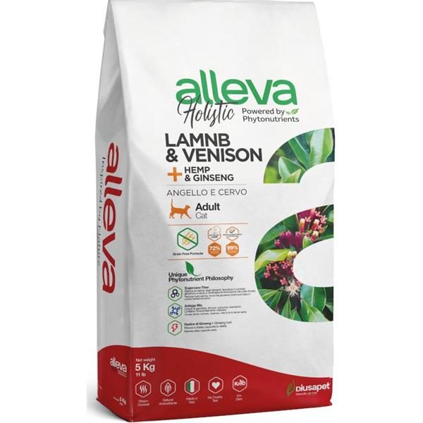 Alleva Holistic Cat Adult Lamb & Venison 5 kg
