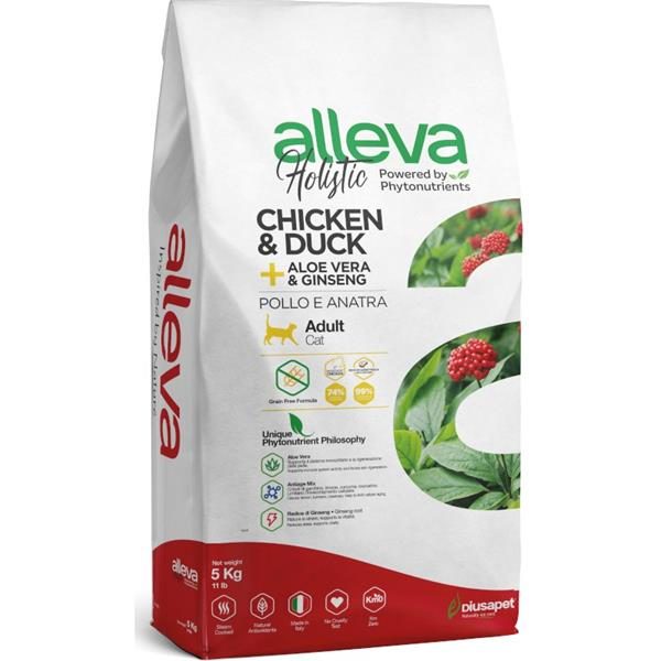 Alleva Holistic Cat adult Chicken & Duck 5 kg