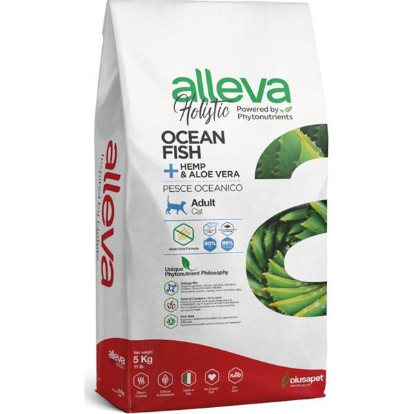 ALLEVA HOLISTIC Cat Dry Adult Ocean Fish 5 kg