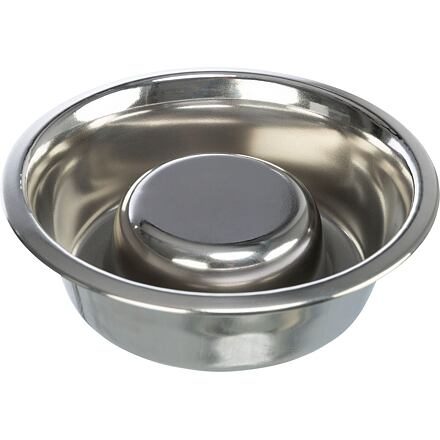 Miska k pomalému krmení, nerez 0,6 l/ ø 17 cm