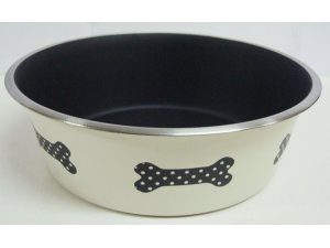 Miska LAVOR kostičky ČERNÁ MAT 2,3l/25cm(48)