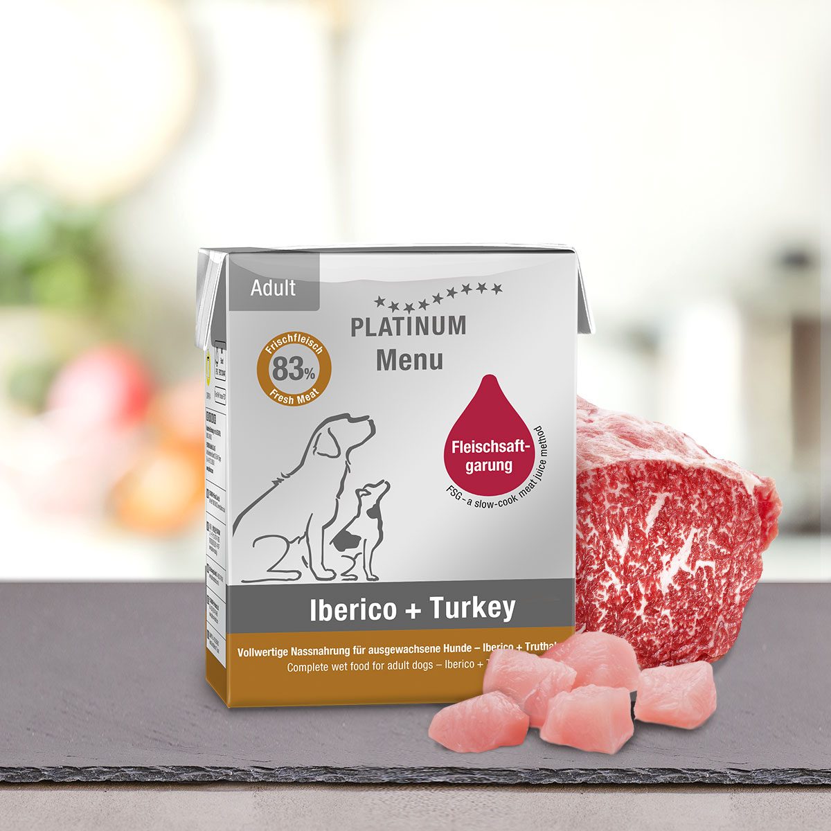 Platinum Natural Menu Iberico + Turkey 185 g